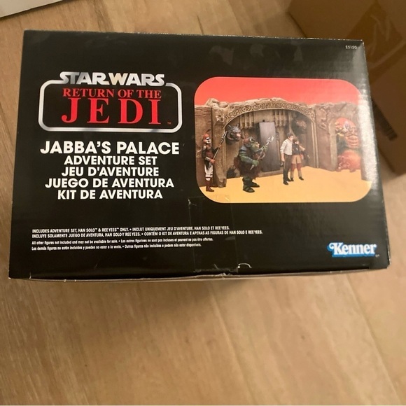 Jabba's Palace Hasbro Star Wars Return of the Jedi includes 2 figures - Picture 8 of 8
